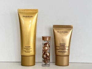 Elizabeth Arden Ceramida Vitamina C Cápsulas Limpiador Purificante + Crema de Noche - Imagen 1 de 2