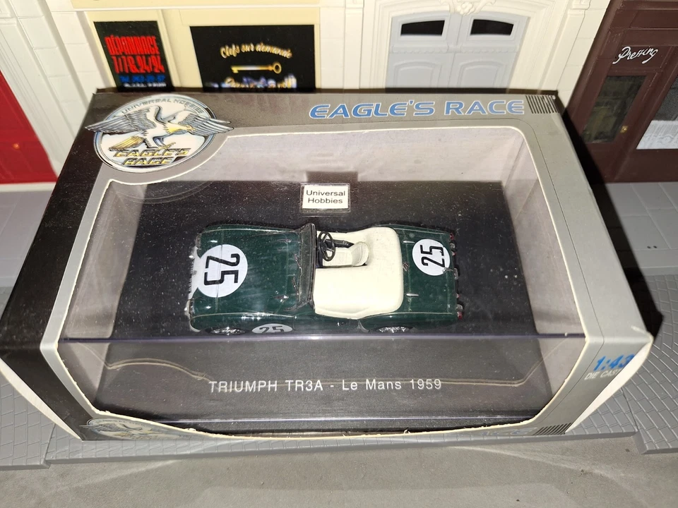 TRIUMPH TR 3 A EAGLE UH 1/43 N°1089 LE MANS 1959 - Photo 1/1