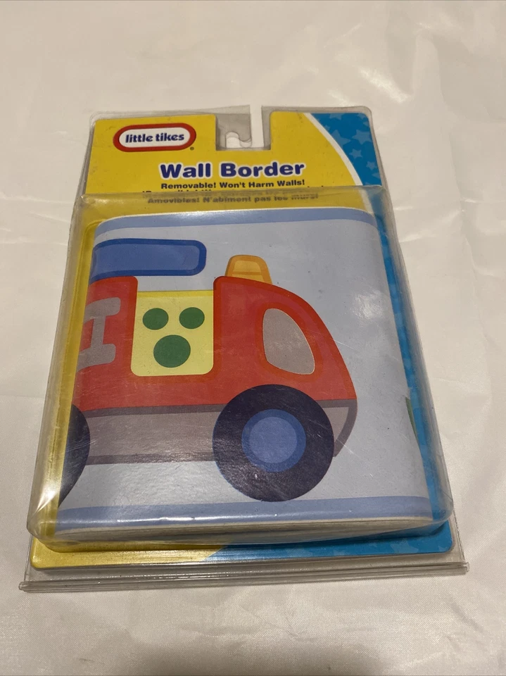 Little Tikes vehicle removeable wall border 5"x15', New - Image 1 of 3