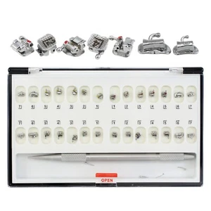 Brackets dentales ortodoncia tubos bucales autoligables Damon Q Roth 022 345 con altura - Imagen 1 de 14