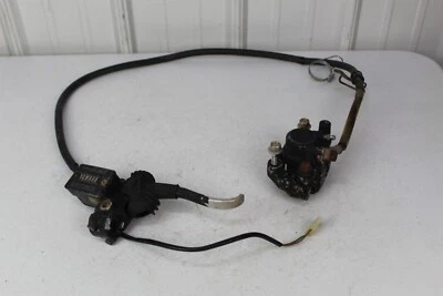 1985 Yamaha XT350 Front Brake assembly Brakes XT 350 not working parts rebuild - Image 1 of 4