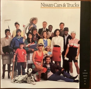 1989 Nissan Cars and Trucks  Deluxe Brochure full line 300 ZX 240 SX Maxima - Picture 1 of 4