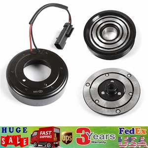 For 1996-2002 Dodge Ram 1500 5.9L AC Compressor Clutch Kit Pulley Coil Plate - Picture 1 of 13
