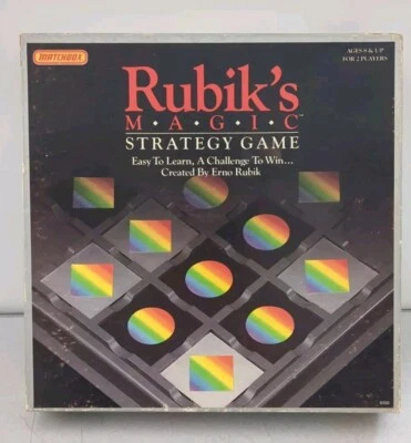 Juego de Estrategia Rubik's Magic Completo 1987 Matchbox Foto 1 de 4