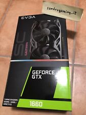 NUOVA EVGA GeForce GTX 1660 SC ULTRA GAMING 6GB GDDR5 SPEDIZIONE IMMEDIATA