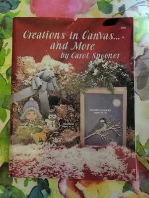 Creations in Canvas and More Carol Spooner Tole Painting Book Christmas Projects - Image 1 of 4