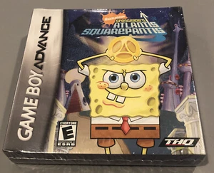 Bob Esponja Atlantis SquarePantis Nintendo Game Boy Advance Juego Nuevo Sellado Nuevo en Caja - Imagen 1 de 2