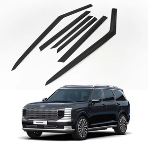 Infrangible Black Side Window Visors Wind Deflector for 2026 Hyundai Palisade - Picture 1 of 9