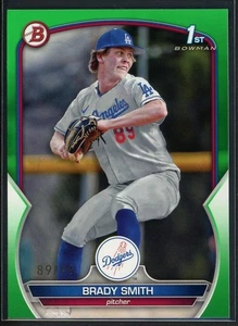 Bowman Draft Brady Smith 2023 #BD-109 1er Bowman verde/99 - Imagen 1 de 2