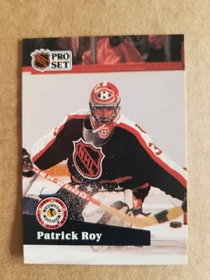 1991-92 Pro Set Patrick Roy Montreal Canadiens #304 - Image 1 of 2