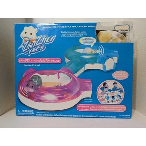 Zhu Zhu Pets - Funhouse Set with Hamster NEW Rare New in Box - Picture 1 of 5