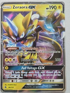 Zeraora GX Ultra Raro SM - Lost Thunder 86/214 Casi Nuevo - Imagen 1 de 2