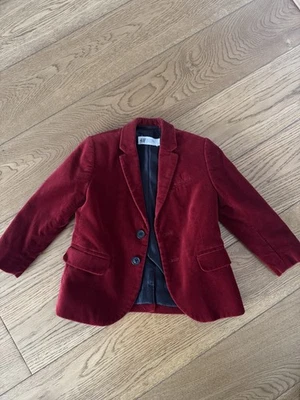 Smart Dark Red Boys blazer 1,5-2 Years (92cm) Worn Twice, Christmas vibe - Image 1 of 4