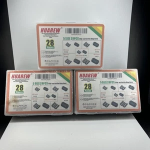 3 Pack Clip-on Ferrite Ring Core RFI EMI Nose Suppressor Cable Clip 5-28 Pieces - Afbeelding 1 van 2