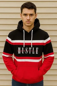 Sudadera con Capucha Hombre’s Hustle Oferta y Demanda Excelente Estado Hombre’s Mediana - Imagen 1 de 6