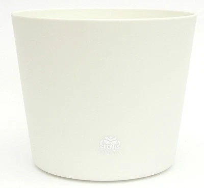 Kunststoff Blumentopf Flori Farbe weiss - Bild 1 von 2