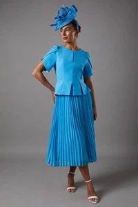 Coast Blue Midi Dress Womens Occasion Dresses - Picture 1 of 5