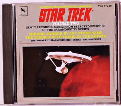 Fred Steiner - Star Trek TV Soundtrack, Vol. 2 (CD 1990) - image 1 of 2