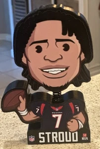 C.J. Stroud Houston Texans Mover & Shaker Wooden Bobblehead NFL Football 2024 - Picture 1 of 13