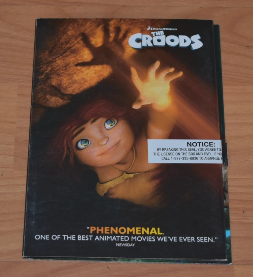 The Croods (DVD, 2013) DreamWorks Animation For Your Consideration FYC - Image 1 of 3