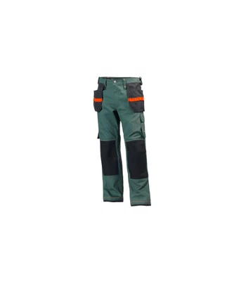 MENS HELLY HANSEN WORKWEAR CHELSEA CONSTRUCTION PANT OLIVE TROUSERS 76411 - Image 1 of 2