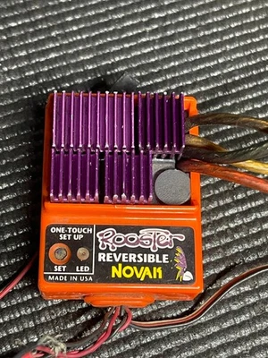 Vintage Novak Rooster Reversible Brush Motor RC Car Truck ESC AS-IS - Image 1 of 4