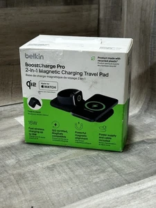 Belkin 2-in-1 MagSafe Reiseladegerät 15W Qi2 Wireless - Bild 1 von 2