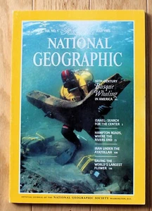 National Geographic July 1985; Israel; Iran; Basque Whalers; Hampton Roads - Picture 1 of 18