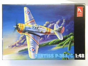 Hobby Craft 1:48 Scale Curtiss P-36A/C model kit # HC1555 - Picture 1 of 9