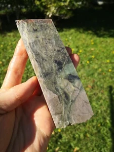 Greenstone Pounamu Nephrite Jade slab lapidary carving RARE Pink Natural stone - Picture 1 of 10