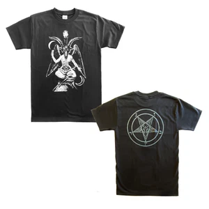 BAPHOMET PENTAGRAM DOUBLE-SIDED T-SHIRT - Picture 1 of 3