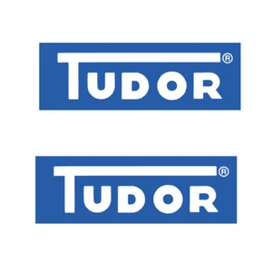 Tudor Sticker Windscreen Washer Bottle Classic Cars MG, Ford, Mini, Triumph x2 - Picture 1 of 1