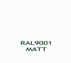 Militärfarbe Kunstharzlack 3 Liter Bundeswehr RAL 9001 Cremeweiß matt  KH3000M - Bild 1 von 1