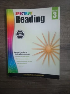 Spectrum Reading Workbook, Grade 3 - Paperback By Spectrum - GOOD - Picture 1 of 7