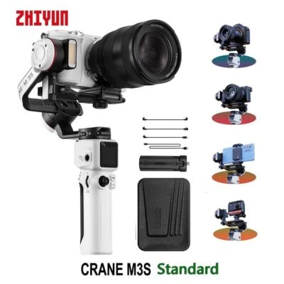 Zhiyun Crane M3 S M3S Standard 3-Axis Gimbal Stabilizer for Smartphone Camera AU - Image 1 of 4