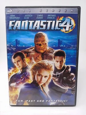 Fantastic 4 - (DVD, 2005, Full Screen) - Jessica Alba - Chris Evans Foto 1 de 3
