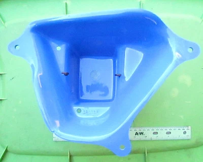 Rickman Zundapp NOS 125 caixa de bateria azul seis dias p/n R008 05 042 R008-05-0042 - Imagem 1 de 4