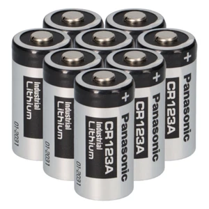 8x Panasonic 3V CR123A DL123A Batterien  CR17345 Ultra Lithium Foto - Bild 1 von 6