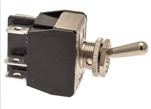 Change Over Toggle Switch - 240v 6 Terminal 20 Amp DPDT (On-Off-On) - Picture 1 of 6