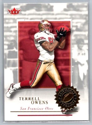 2001 Fleer Authority #43 Terrell Owens - Image 1 of 2