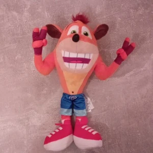 Crash Bandicoot 12 Zoll Stofftier Plüschtier Activision Play by Play Whitehouse Freizeit - Bild 1 von 10