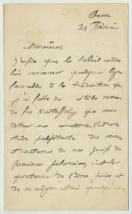 LAS Lydie ROSTOPCHINE, écrivain nièce de la comtesse de Ségur. Juifs de Pologne - Picture 1 of 3