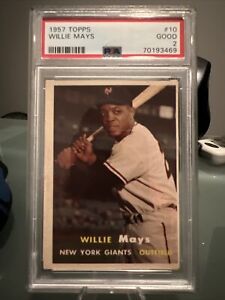 1957 Topps Willie Mays 