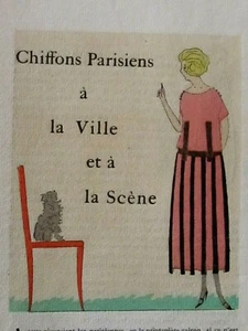 POLACK Robert CHIFFONS PARISIENS..... 1920 Pochoirs Edition originale à 800 ex. - Imagen 1 de 9