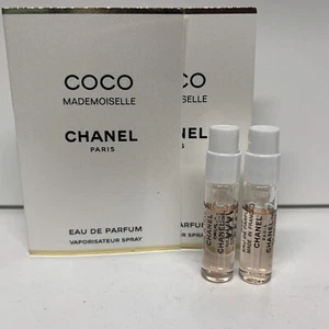 2 x Chanel Coco Mademoiselle EDP Eau de Parfum Spray 1.5ml / 0.05oz each - Picture 1 of 2