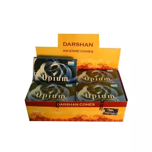 120 Räucherkegel Opium 12 Schachteln mit je 1 Halter Räucherkerzchen Vorrat - Bild 1 von 2