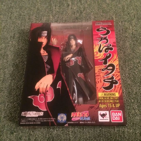 S.H.Figuarts NARUTO Shippuden Uchiha Itachi Action Figure Set from japan Cover