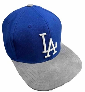 Cappello piatto American Needles Cooperstown Collection LA Dodgers cinturino posteriore nuovo - Foto 1 di 11