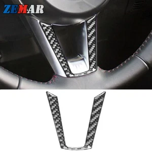 Adhesivo interior de fibra de carbono para la barbilla del volante para Mazda MX-5 Miata 2016-20 - Imagen 1 de 8