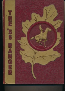 Rainelle WV Rainelle High School yearbook 1955 West Virginia Grades 12-7 - Imagen 1 de 2